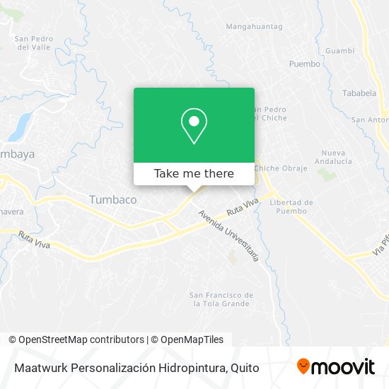Maatwurk Personalización Hidropintura map