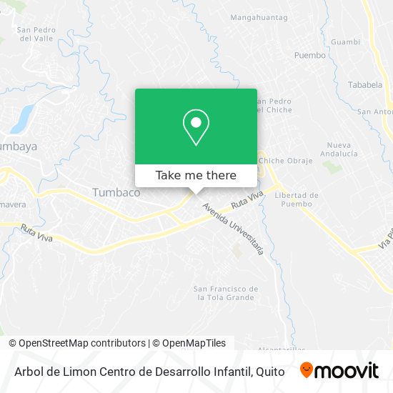 Arbol de Limon Centro de Desarrollo Infantil map