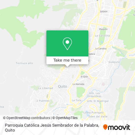 Parroquia Católica Jesús Sembrador de la Palabra map