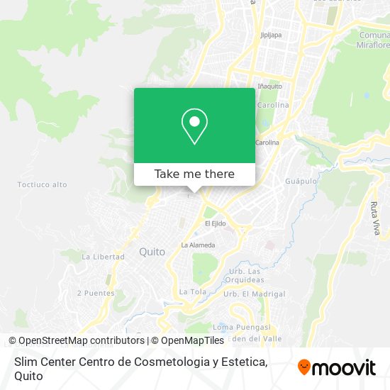 Slim Center Centro de Cosmetologia y Estetica map