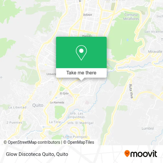 Glow Discoteca Quito map