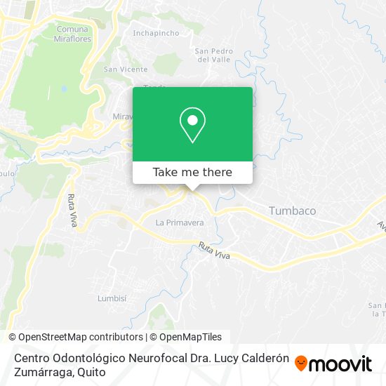 Mapa de Centro Odontológico Neurofocal Dra. Lucy Calderón Zumárraga