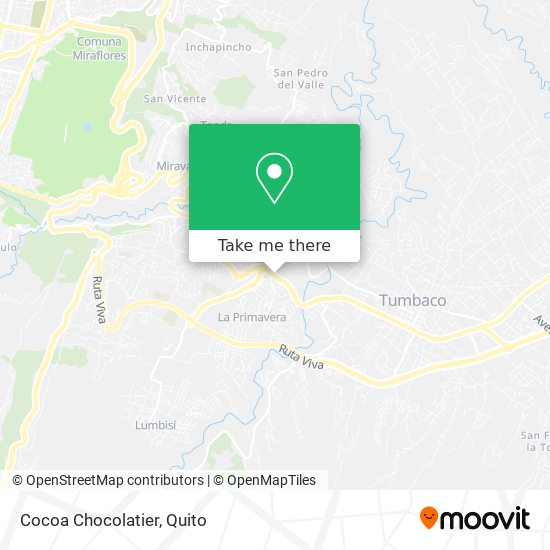 Cocoa Chocolatier map