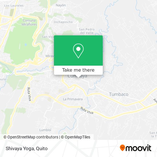 Shivaya Yoga map