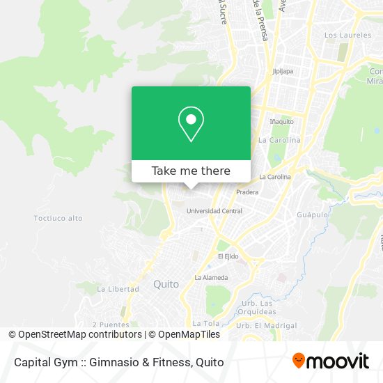 Capital Gym :: Gimnasio & Fitness map