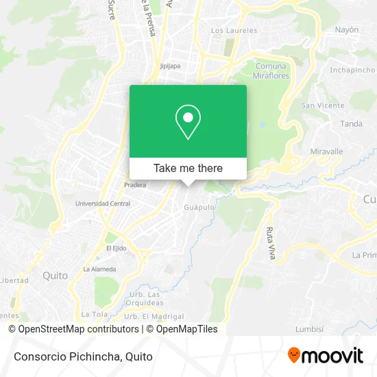 Consorcio Pichincha map