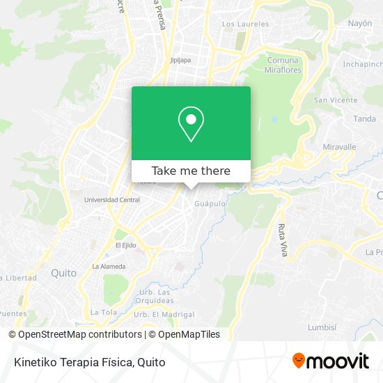 Kinetiko Terapia Física map