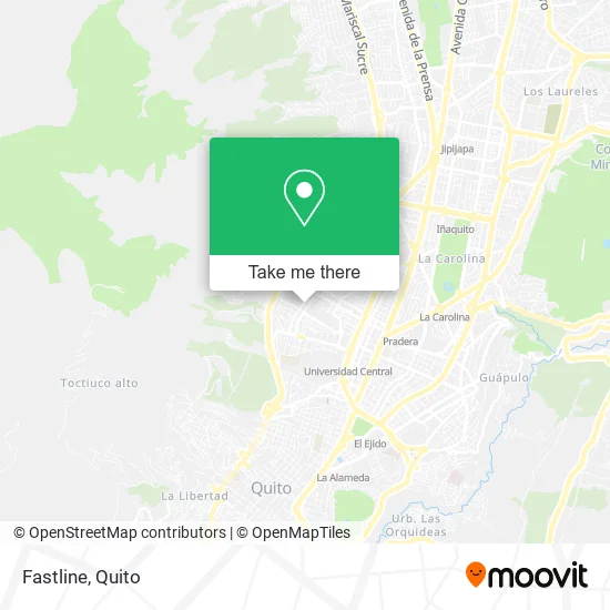 Fastline map