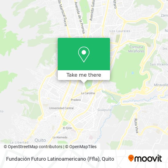 Fundación Futuro Latinoamericano (Ffla) map