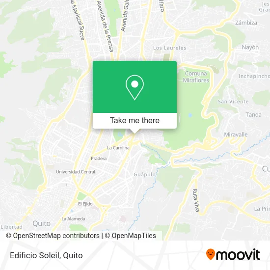 Mapa de Edificio Soleil