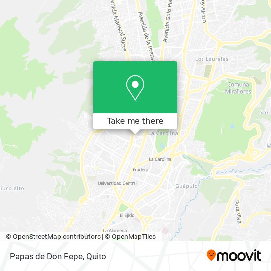 Mapa de Papas de Don Pepe