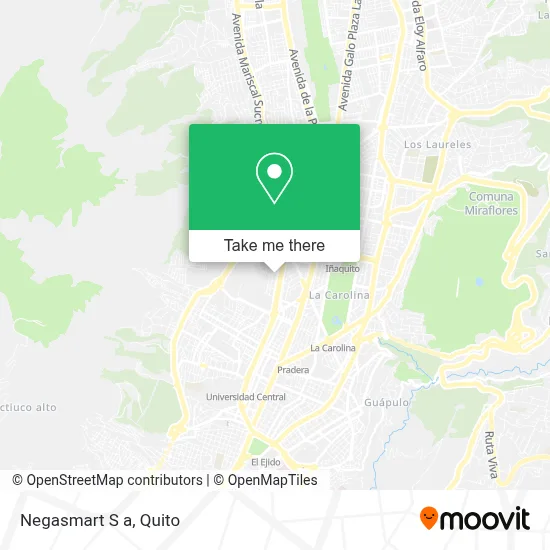 Negasmart S a map