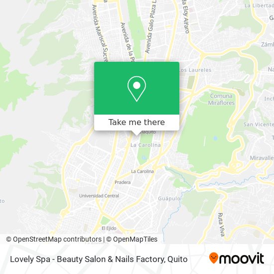 Lovely Spa - Beauty Salon & Nails Factory map