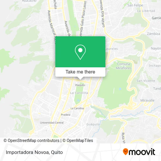 Importadora Novoa map