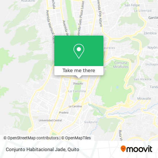 Conjunto Habitacional Jade map