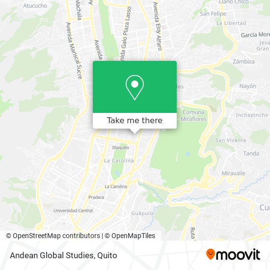 Mapa de Andean Global Studies