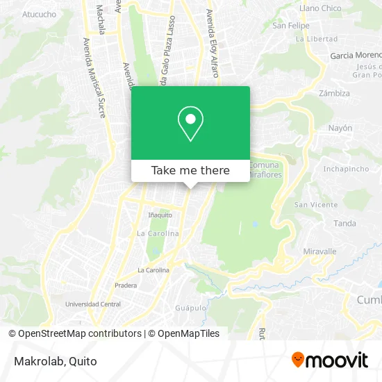 Mapa de Makrolab