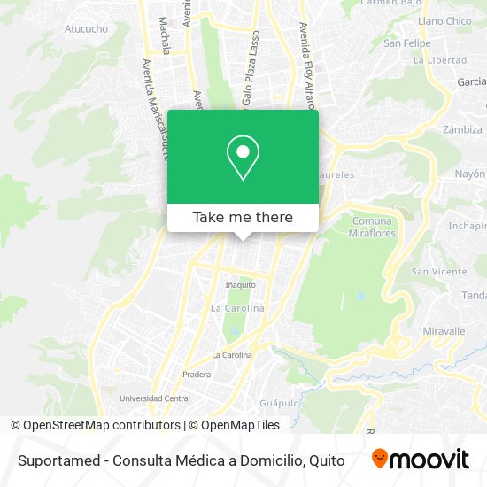 Suportamed - Consulta Médica a Domicilio map