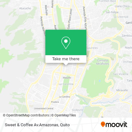 Sweet & Coffee Av.Amazonas map