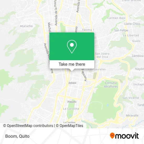 Boom map