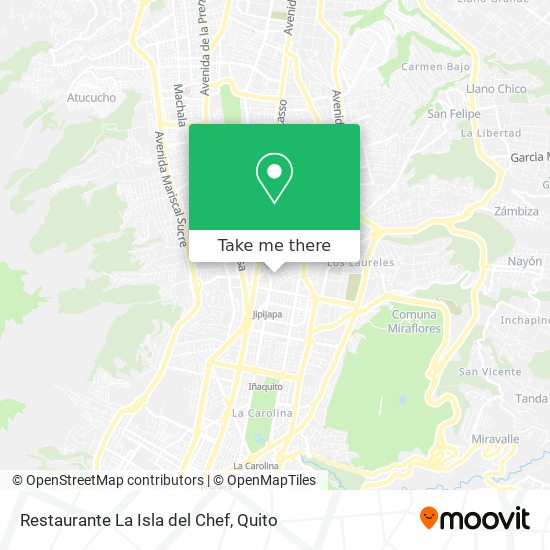Restaurante La Isla del Chef map