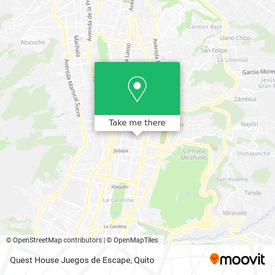 Quest House Juegos de Escape map
