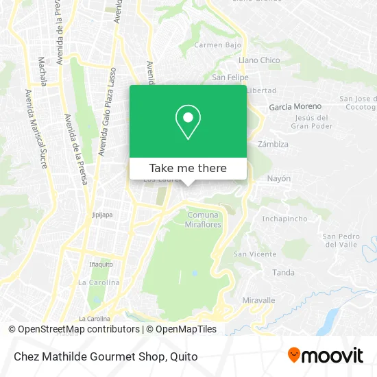 Chez Mathilde Gourmet Shop map