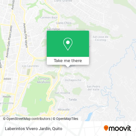 Laberintos Vivero Jardín map