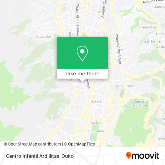 Centro Infantil Ardillitas map