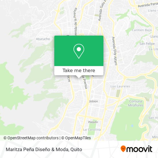 Maritza Peña Diseño & Moda map