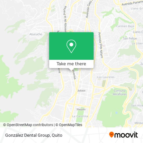 González Dental Group map