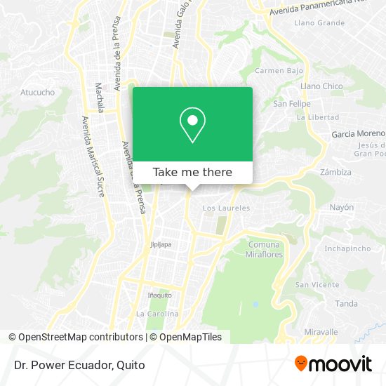 Mapa de Dr. Power Ecuador