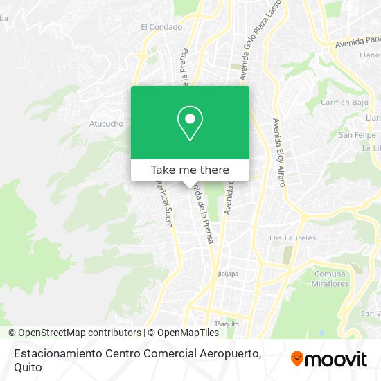 Mapa de Estacionamiento Centro Comercial Aeropuerto