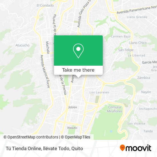Tú Tienda Online, llévate Todo map