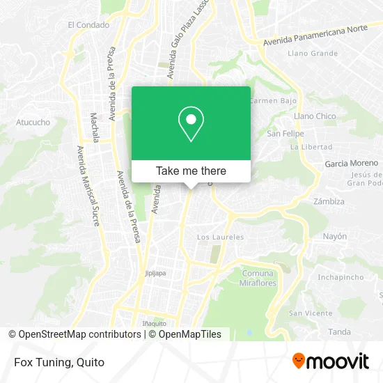 Fox Tuning map