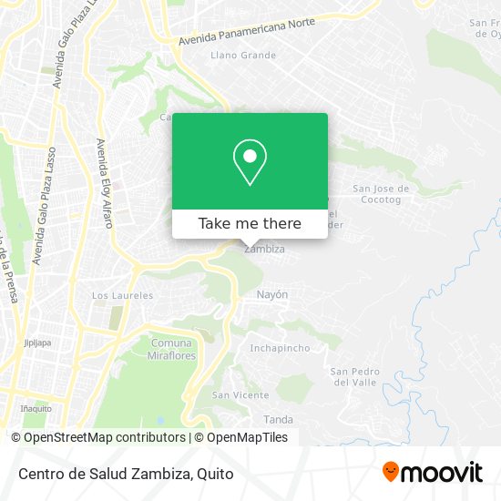 Centro de Salud Zambiza map