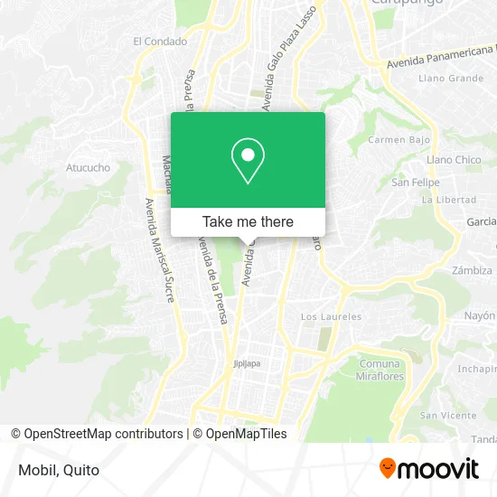 Mobil map