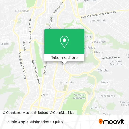 Double Apple Minimarkets map