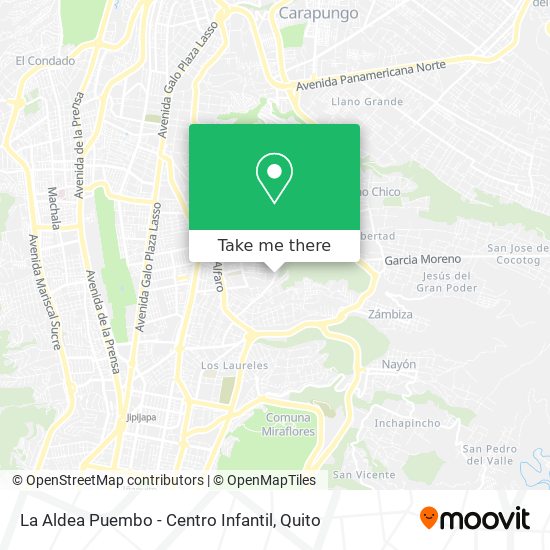 La Aldea Puembo - Centro Infantil map