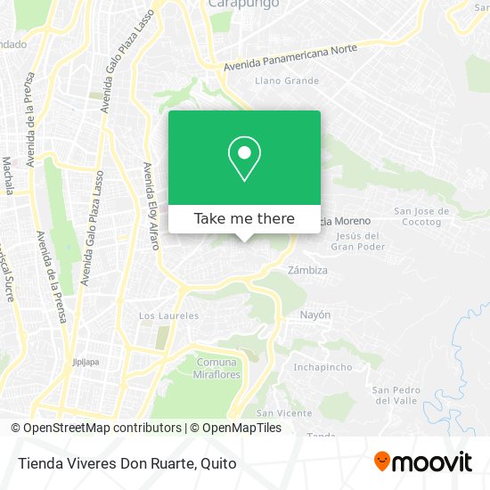 Tienda Viveres Don Ruarte map
