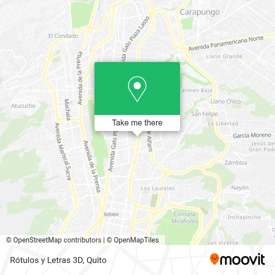 Rótulos y Letras 3D map