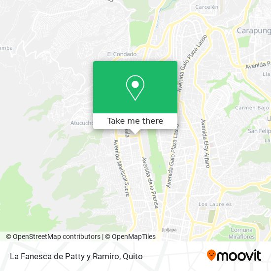 La Fanesca de Patty y Ramiro map