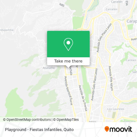 Playground - Fiestas Infantiles map