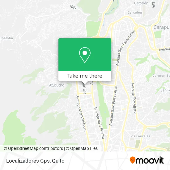 Localizadores Gps map