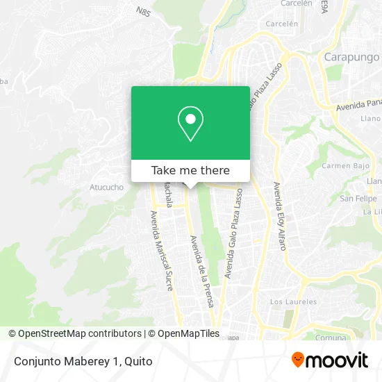 Conjunto Maberey 1 map