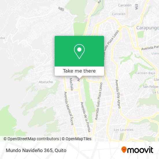 Mundo Navideño 365 map