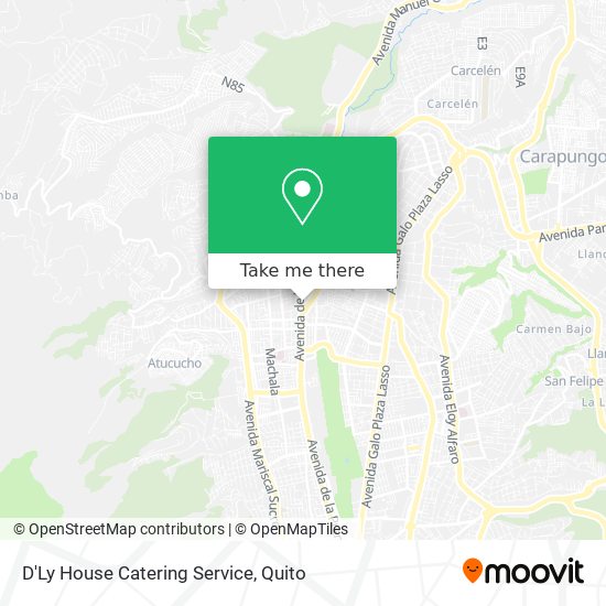 Mapa de D'Ly House Catering Service