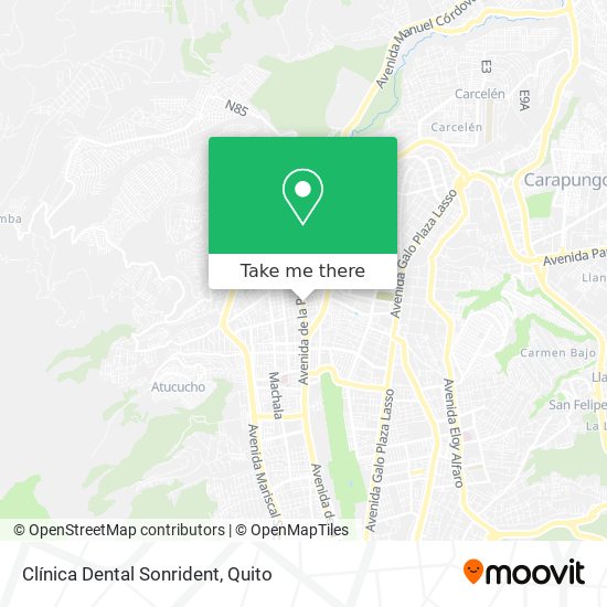 Clínica Dental Sonrident map