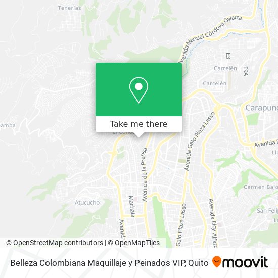 Mapa de Belleza Colombiana Maquillaje y Peinados VIP