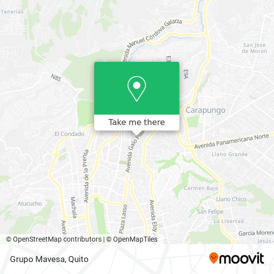 Grupo Mavesa map